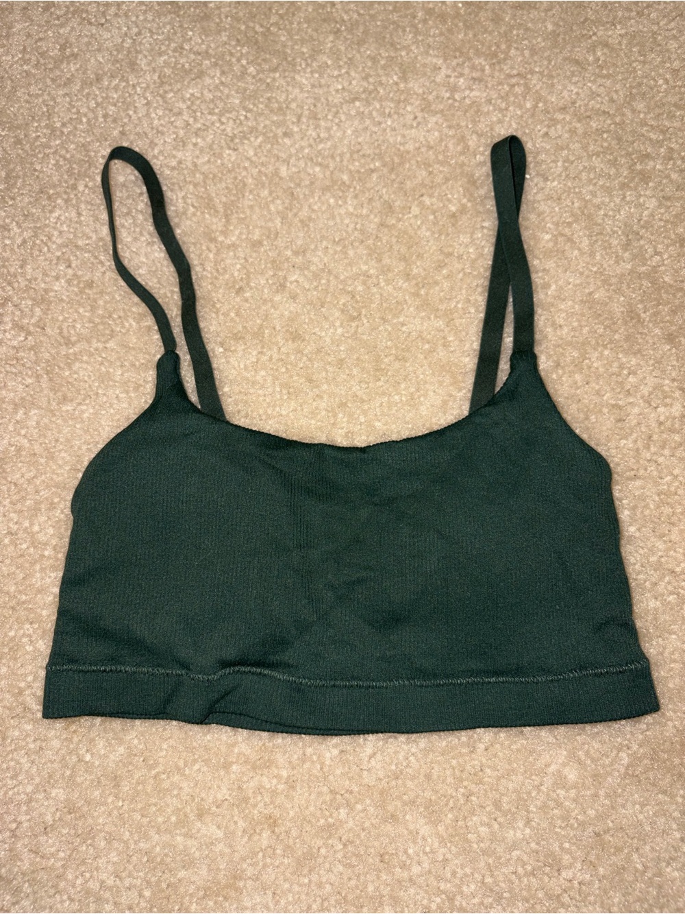 Aerie Seamless Dark Green Bralette - Brand